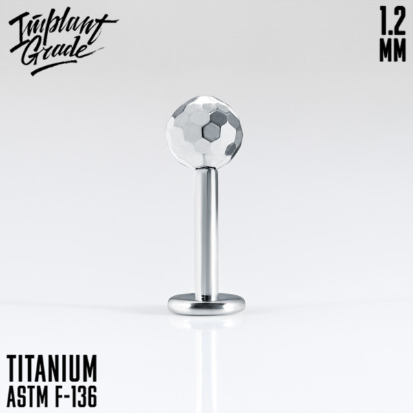 Лабрет Disco 1.2 мм (16 G)