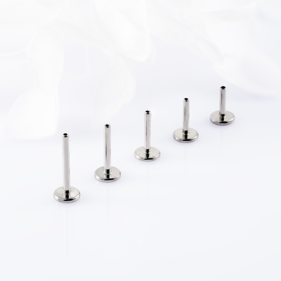 Ножка без резьбы 1 мм (18 G), основа 4 мм