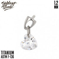 Накрутка с подвеской Pendant 1.2 мм 