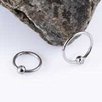 Кольцо-кликер Globe 1 мм (18 G)