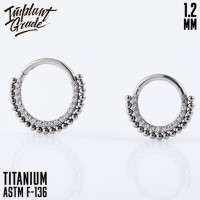 Кольцо-кликер Alma 1.2 мм (16 G)