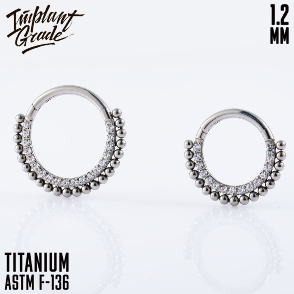 Кольцо-кликер Alma 1.2 мм (16 G)