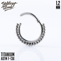 Кольцо-кликер Alma 1.2 мм (16 G)