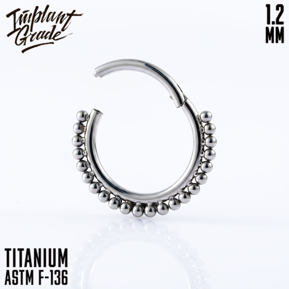 Кольцо-кликер Alma 1.2 мм (16 G)