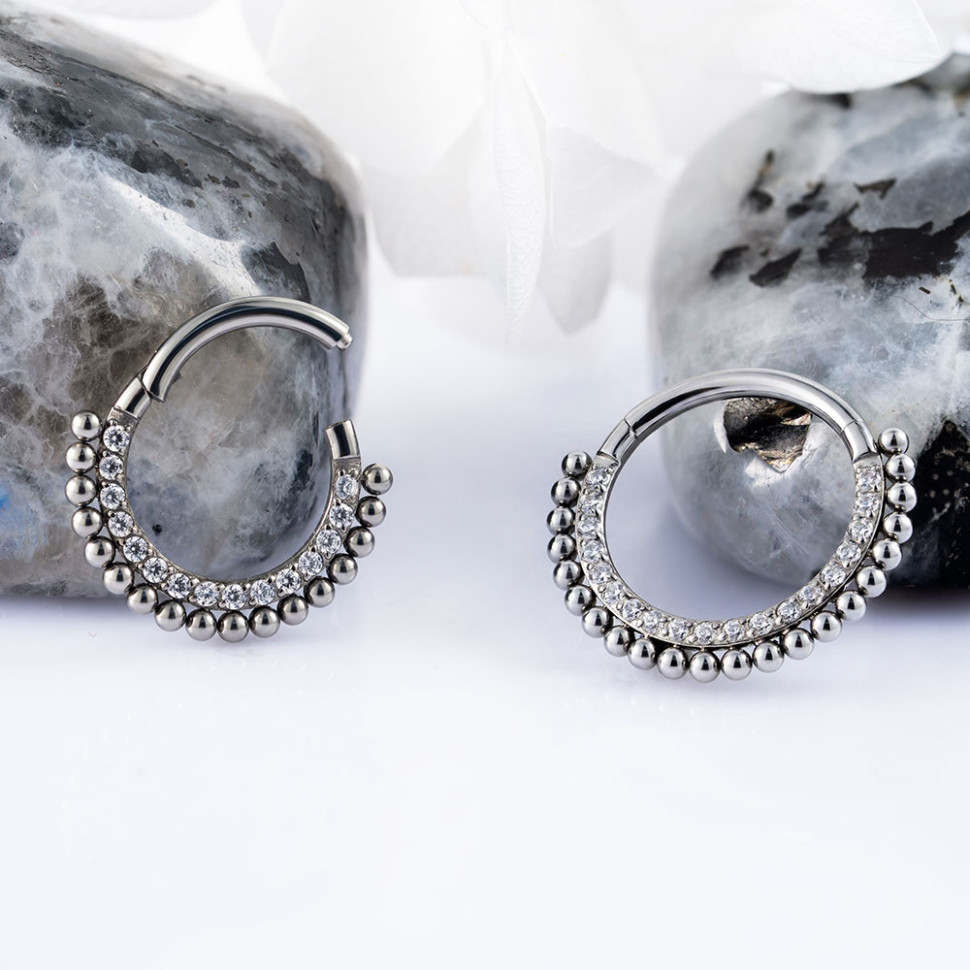 Кольцо-кликер Alma 1.2 мм (16 G)