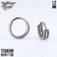 Кольцо-кликер Eliza 1.2 мм (16 G)