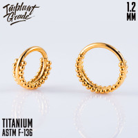 Кольцо-кликер Eliza 1.2 мм (16 G)