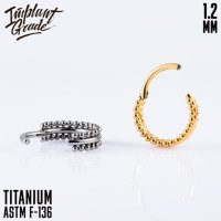 Кольцо-кликер Eliza 1.2 мм (16 G)