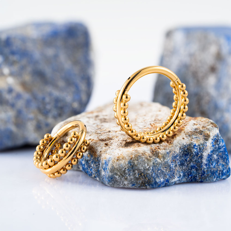 Кольцо-кликер Eliza 1.2 мм (16 G)