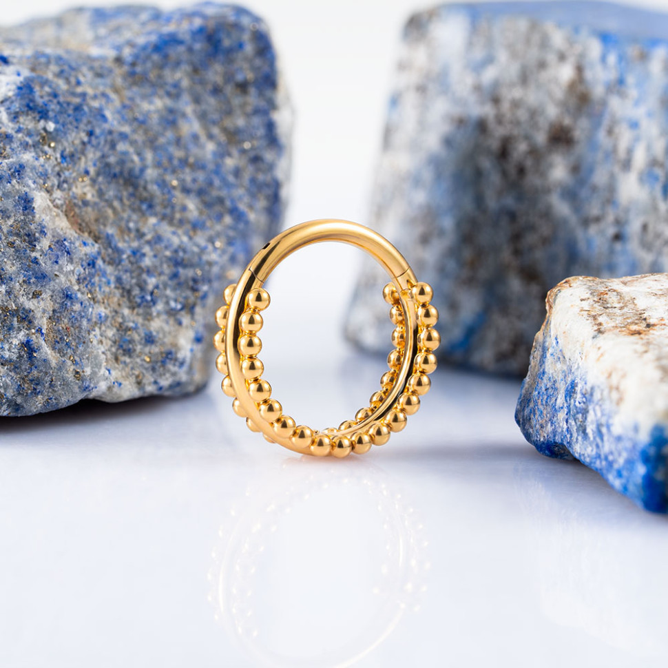 Кольцо-кликер Eliza 1.2 мм (16 G)