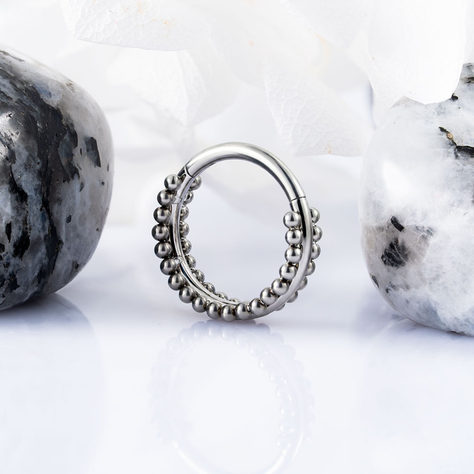 Кольцо-кликер Eliza 1.2 мм (16 G)