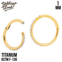 Кольцо-кликер Twilight 1 мм (18 G)