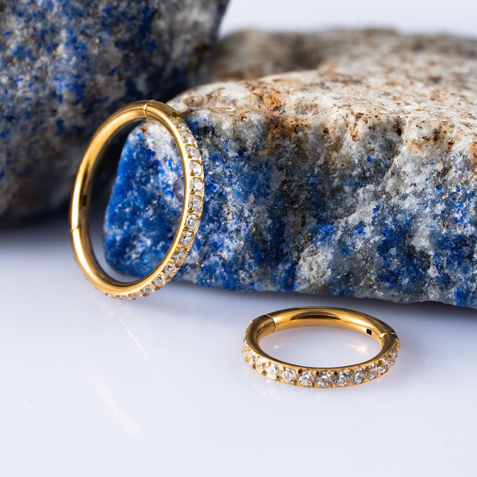 Кольцо-кликер Twilight 1 мм (18 G)