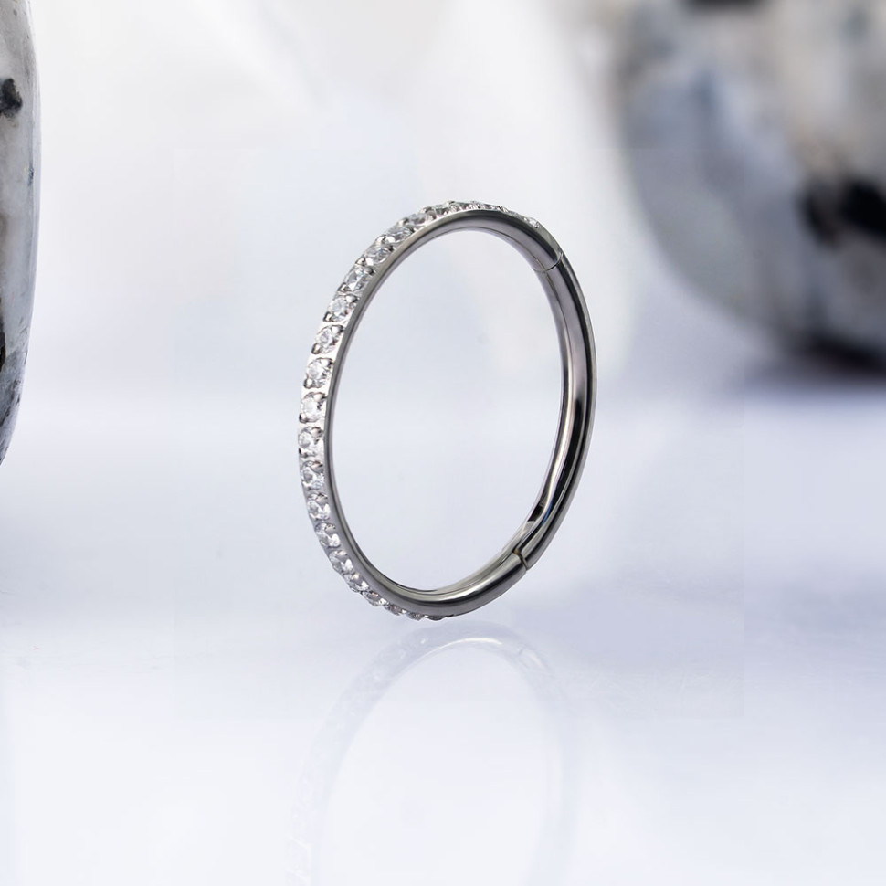 Кольцо-кликер Twilight 1 мм (18 G)