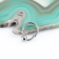 Кольцо-кликер с шаром 1.2 мм (16 G)