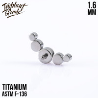 Накрутка-кластер 5К Crystal 1.6 мм