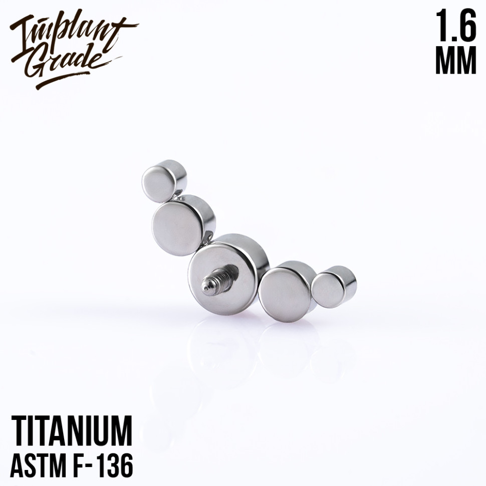 Накрутка-кластер 5К Crystal 1.6 мм