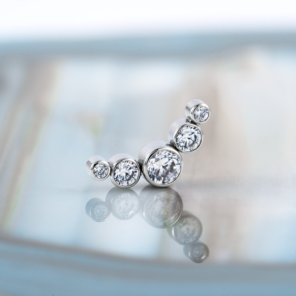 Накрутка-кластер 5К Crystal 1.6 мм