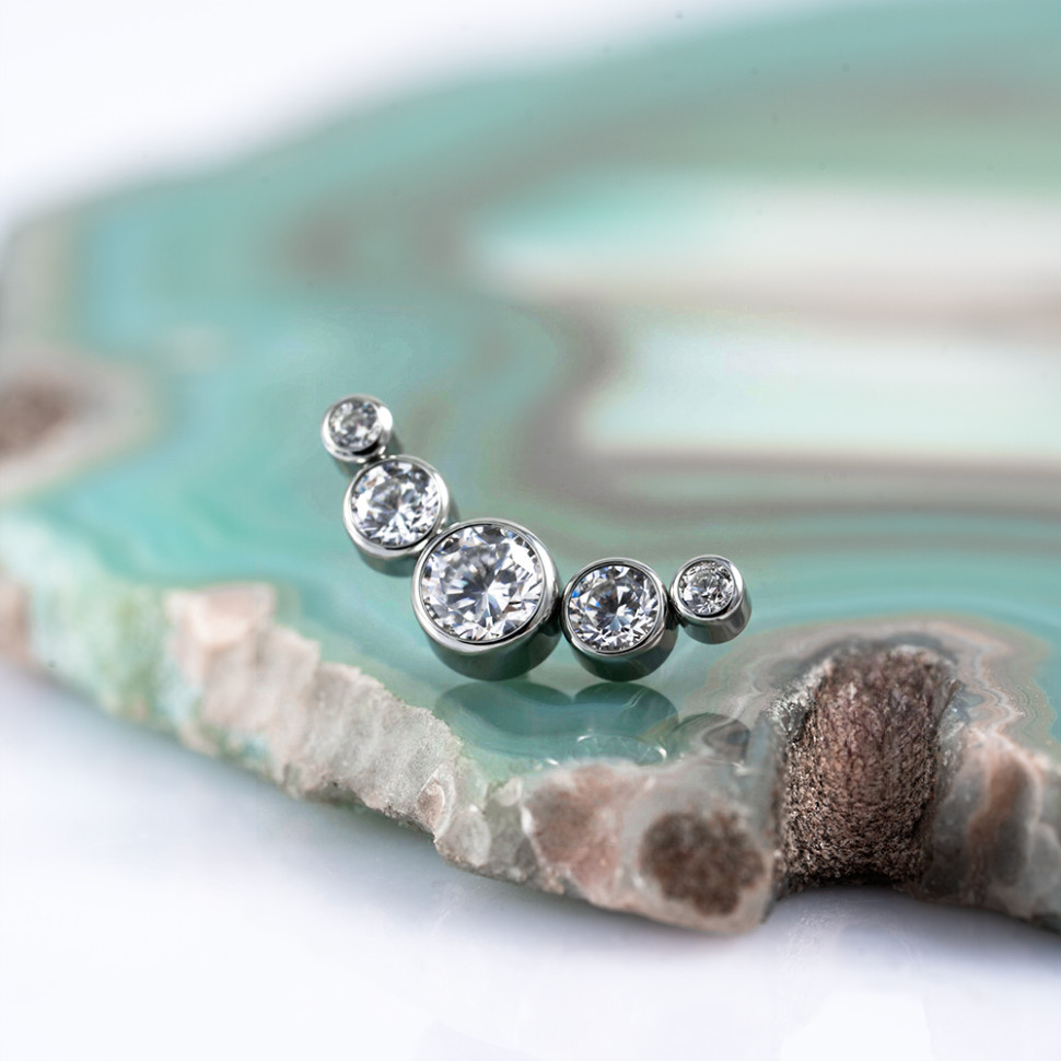 Накрутка-кластер 5К Crystal 1.6 мм