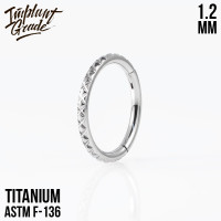 Кольцо-кликер Twilight X 1.2 мм (16 G)