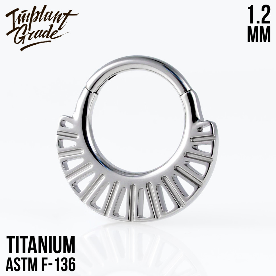 Кольцо-кликер Maya 1.2 мм (16 G)