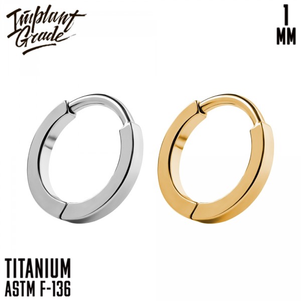 Кольцо-кликер Acco 1 мм (18 G)