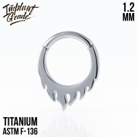 Кольцо-кликер Fire 1.2 мм (16 G)