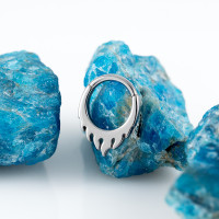 Кольцо-кликер Fire 1.2 мм (16 G)