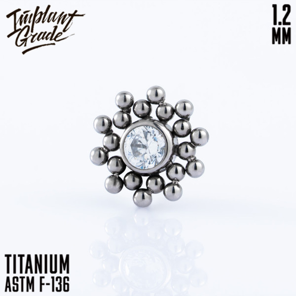 Накрутка для пирсинга Sirius 1.2 мм