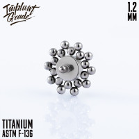 Накрутка для пирсинга Sirius 1.2 мм