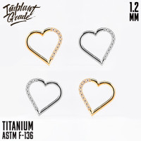 Кольцо-кликер Love 1.2 мм (16 G) 