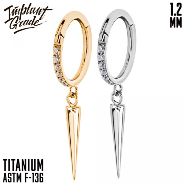 Кольцо-кликер Cog 1.2 мм (16 G)