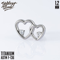 Накрутка Double Heart 1.2 мм
