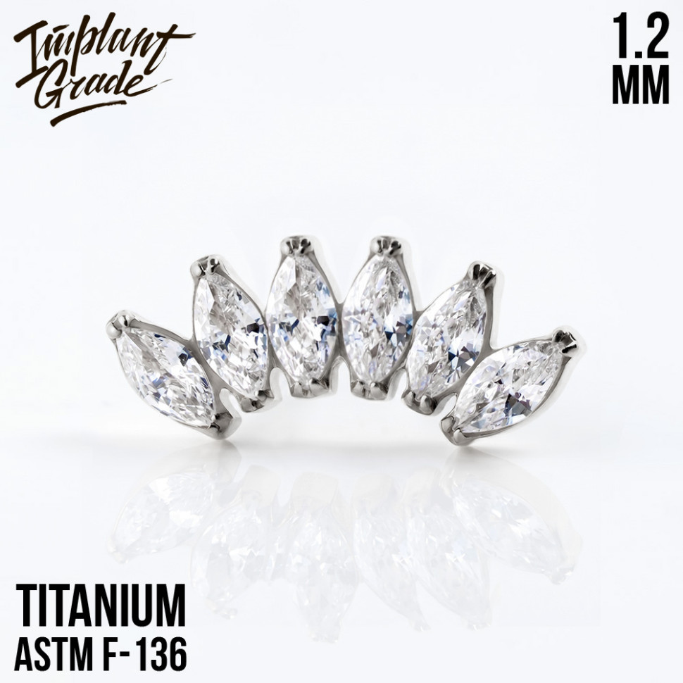 Накрутка 6K NEW Marquise 1.2 мм 