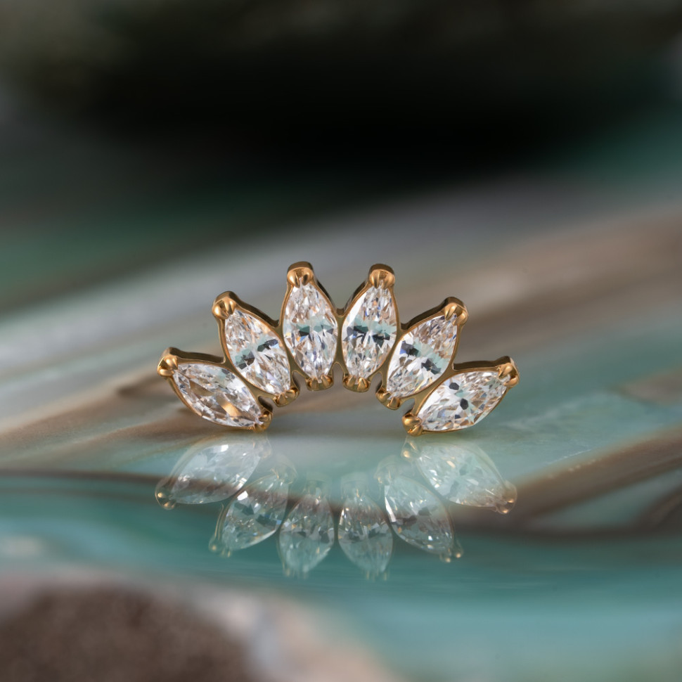 Накрутка 6K NEW Marquise 1.2 мм 