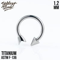 Циркуляр для пирсинга Arrow 1.2 мм (16 G)