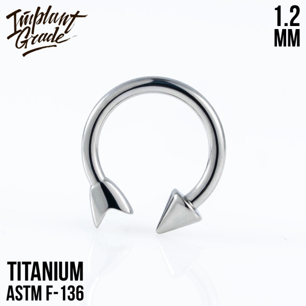 Циркуляр для пирсинга Arrow 1.2 мм (16 G)