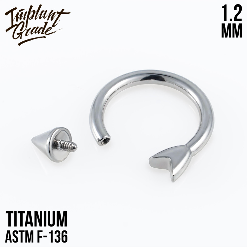 Циркуляр для пирсинга Arrow 1.2 мм (16 G)