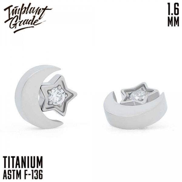 Накрутка Moon Star Crystal 1.6 мм