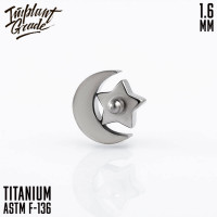 Накрутка Moon Star Crystal 1.6 мм