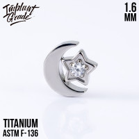 Накрутка Moon Star Crystal 1.6 мм