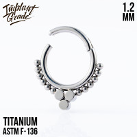 Кольцо-кликер Honey 1.2 мм (16 G)