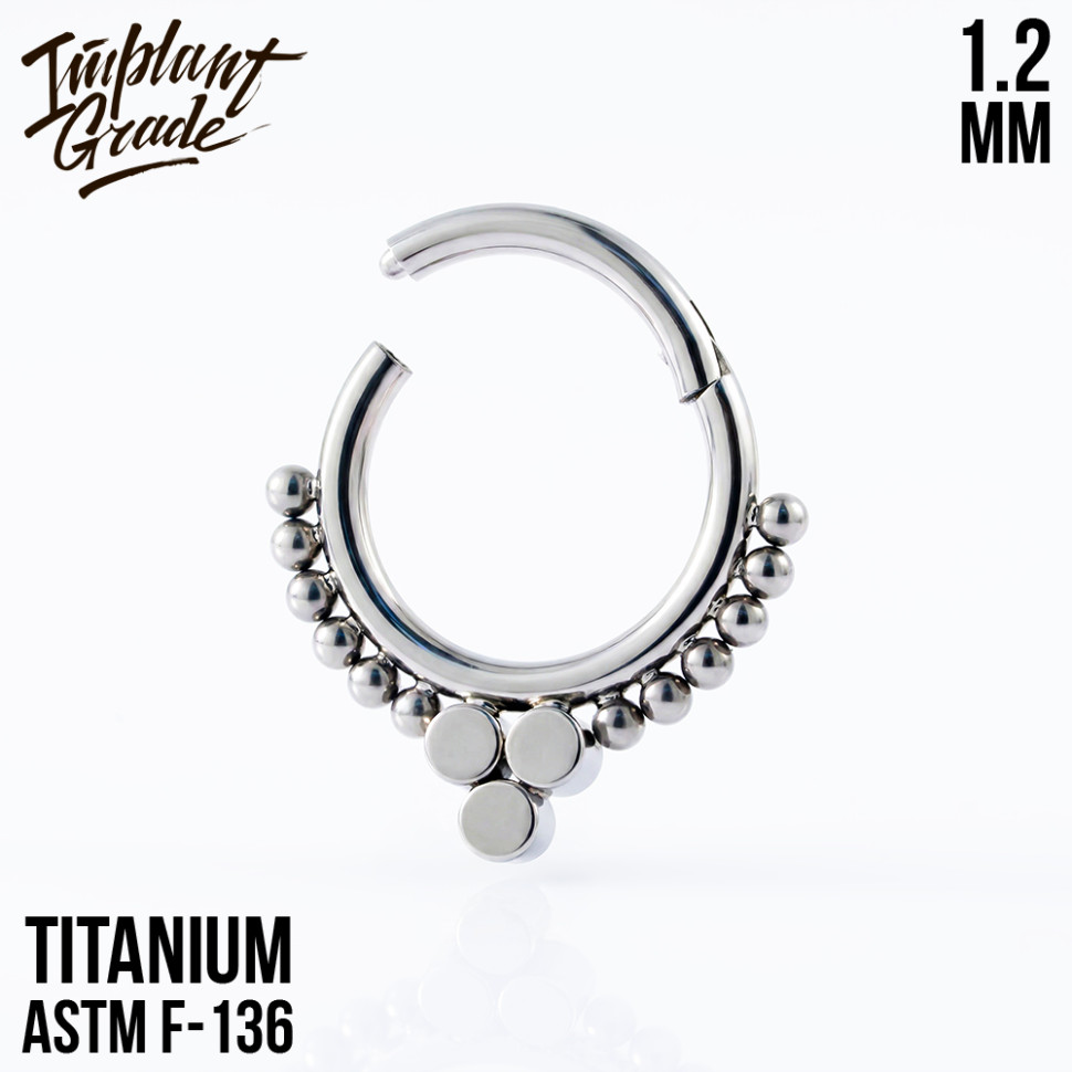 Кольцо-кликер Honey 1.2 мм (16 G)