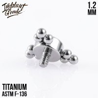 Накрутка Three Fold Bead 1.2 мм