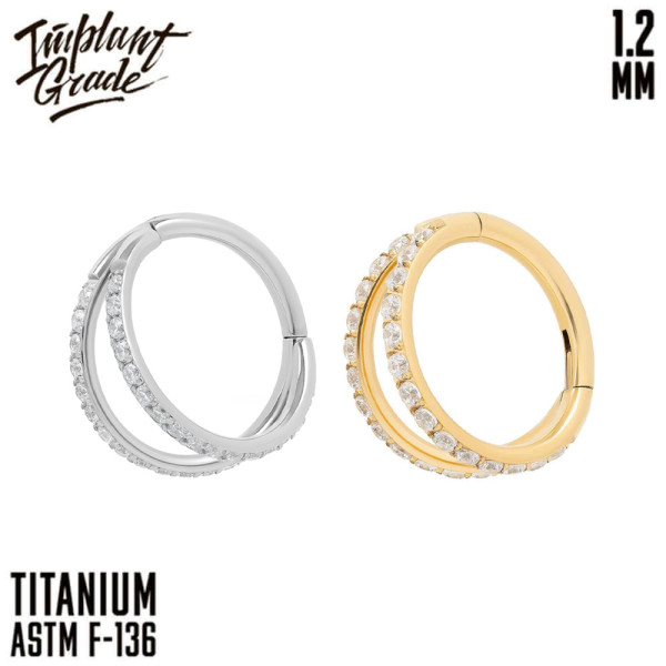 Кольцо-кликер Smile 1.2 мм (16 G)