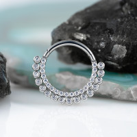 Кольцо-кликер Double Row 1.2 мм (16 G)