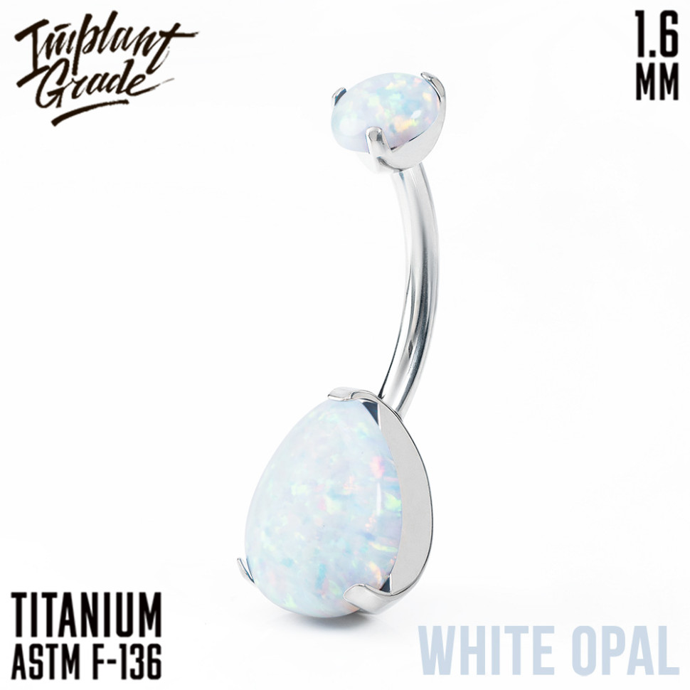 Банан Drop Opal 1.6 мм (14G)