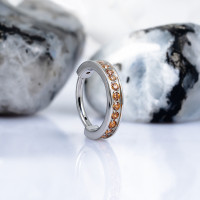 Кольцо-кликер Luxe 1.2 (16 G)