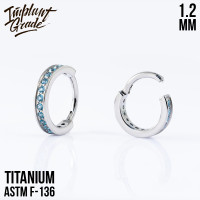 Кольцо-кликер Luxe 1.2 (16 G)