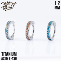 Кольцо-кликер Luxe 1.2 (16 G)